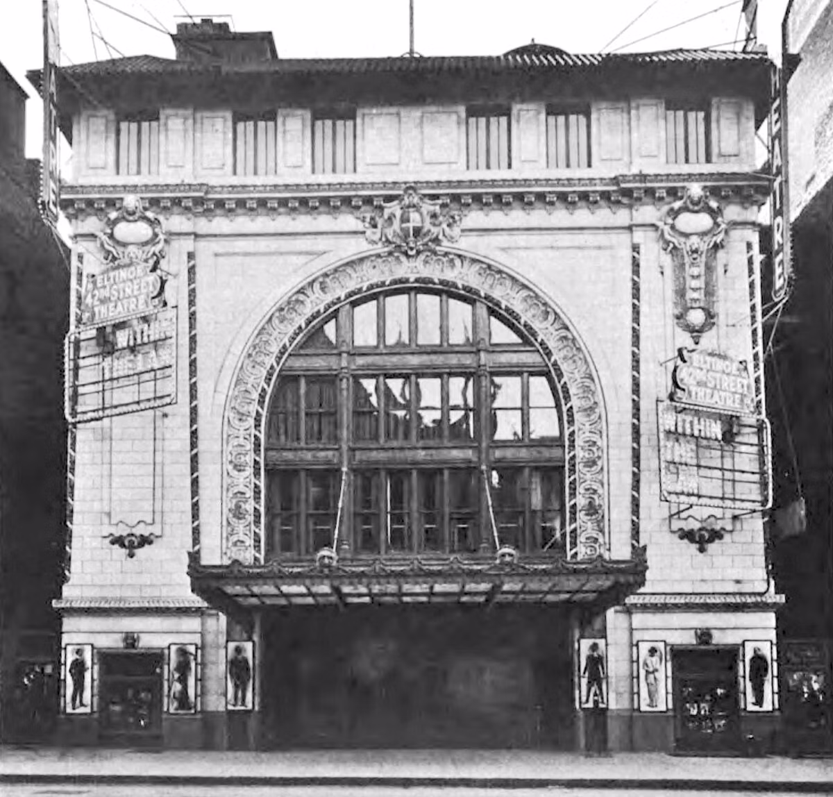 Eltinge Theatre facade circa 1912 Thomas W. Lamb, architect. 