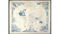 Detail of a Map of the British Empire from the India and Colonial Exhibition in London, 1886. 