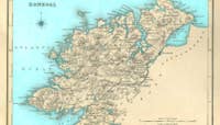 A map of County Donegal from the 1830s