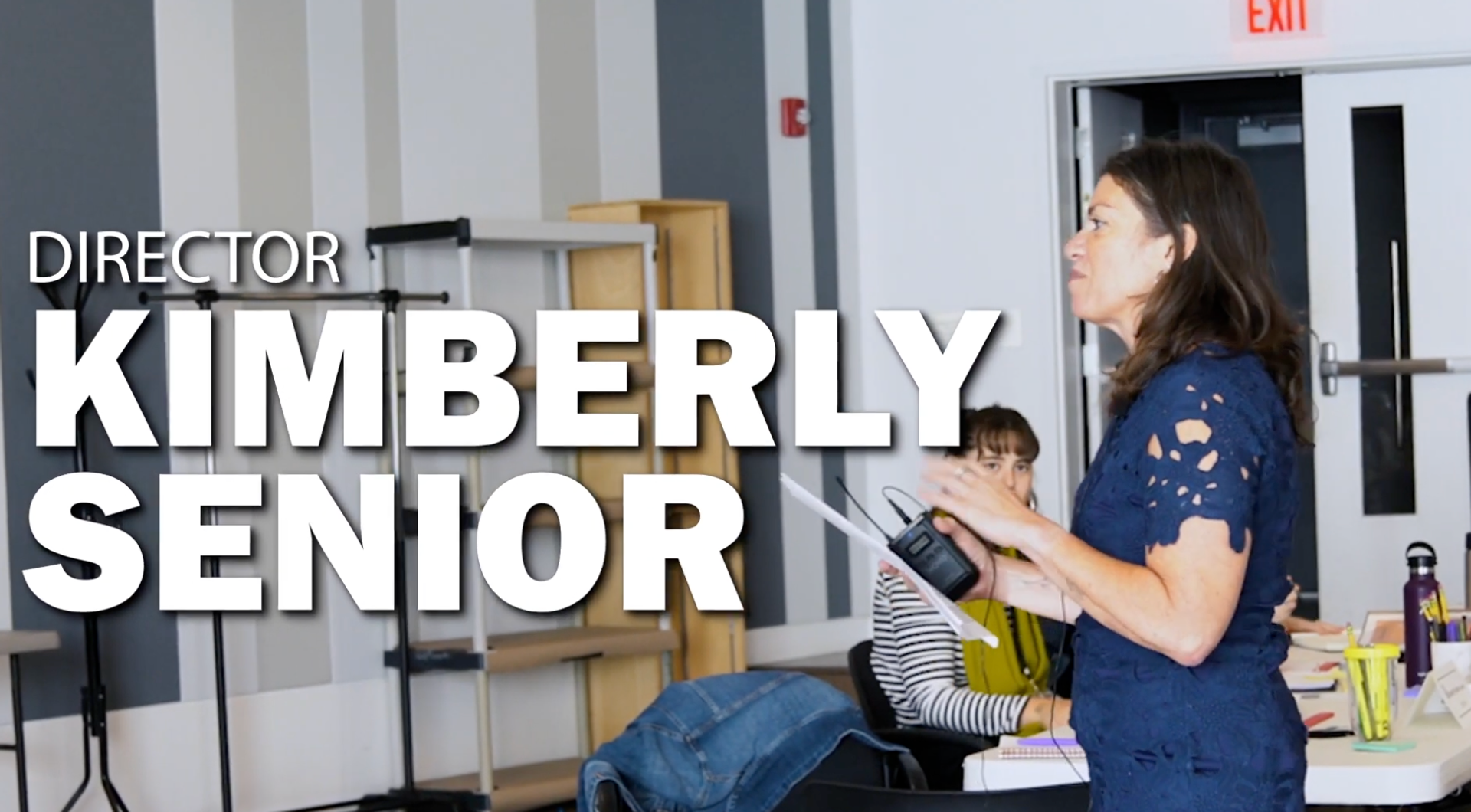 MEET KIMBERLY SENIOR, Director OF EVERY BRILLIANT THING